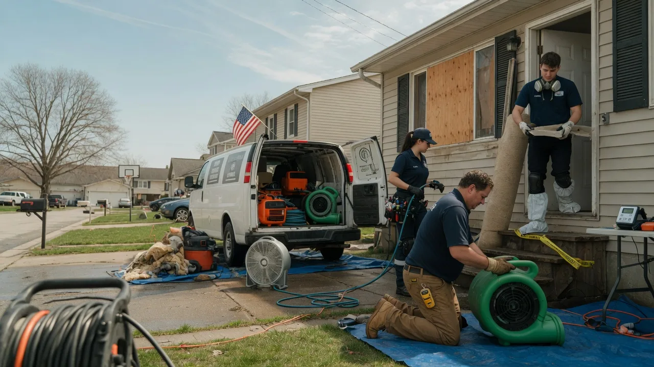 Water Damage Restoration in Chrisney, IN near me